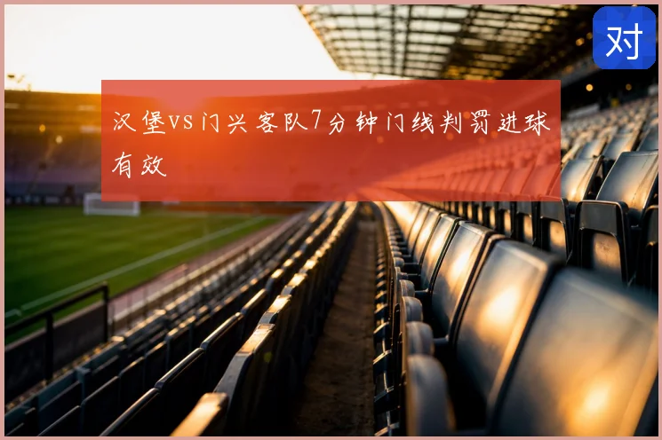 汉堡vs门兴客队7分钟门线判罚进球有效